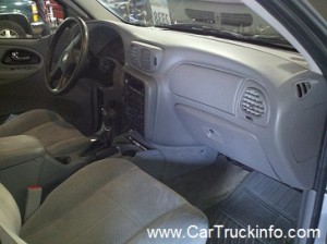 Removing the dash to replace the heater core on a Chevy Trailblazer.